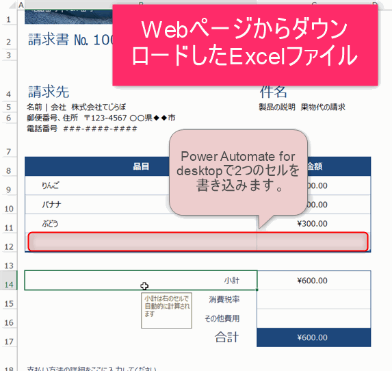 Power Automate for desktop excel