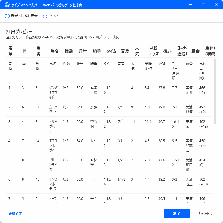 Power Automate for desktop ライブWebヘルパー