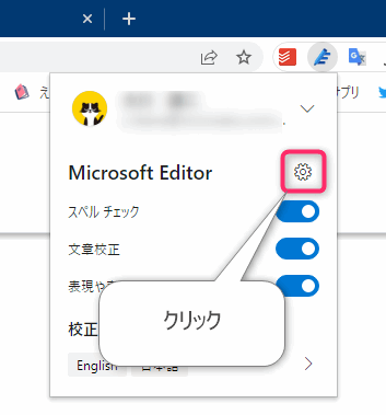 microsot エディタ